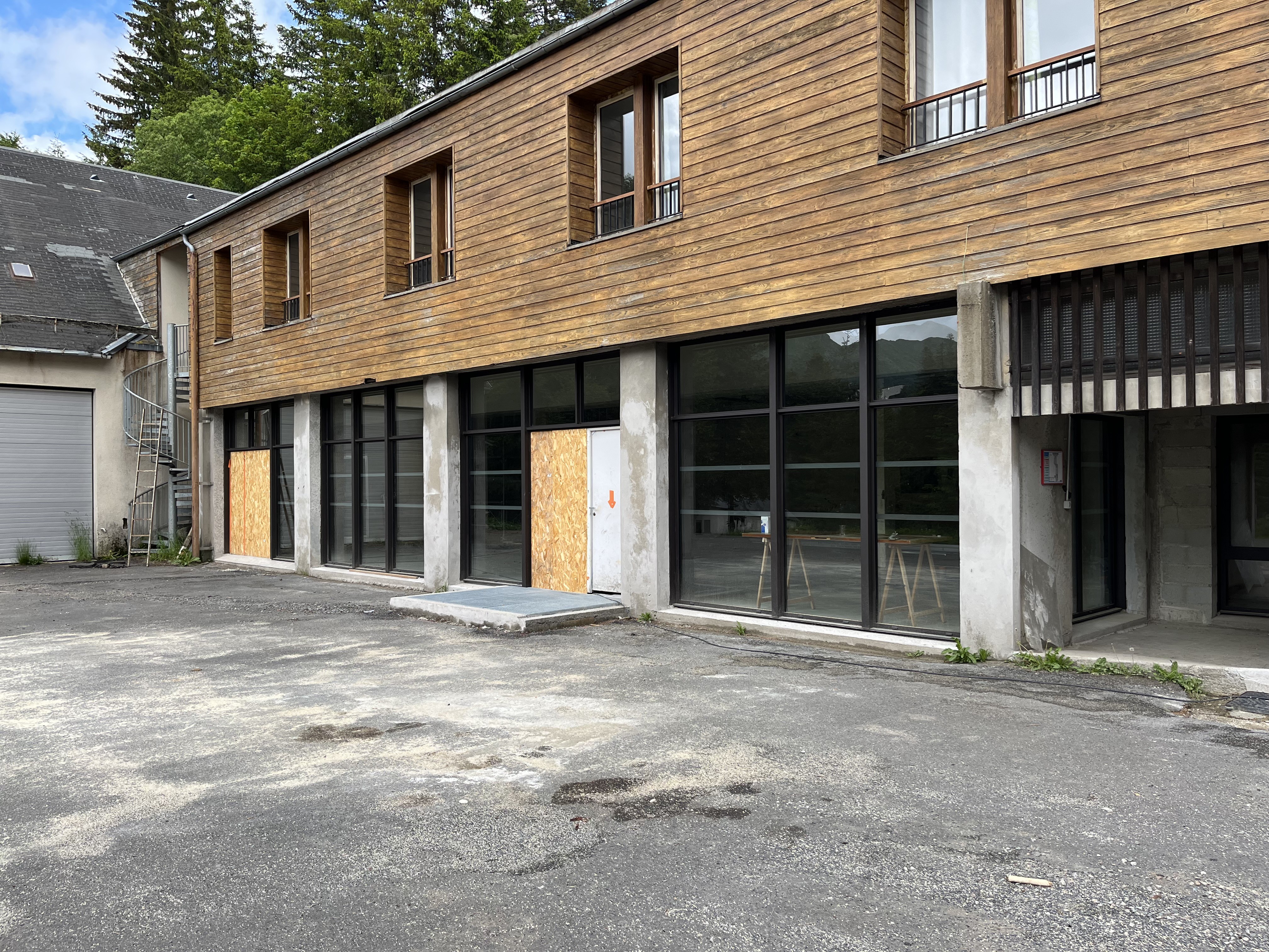 10 juin vue de la facade