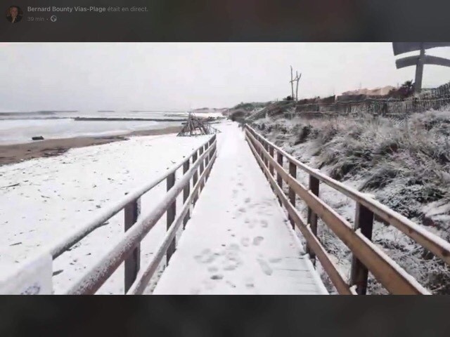 au bord de la mer le 10 janvier 21