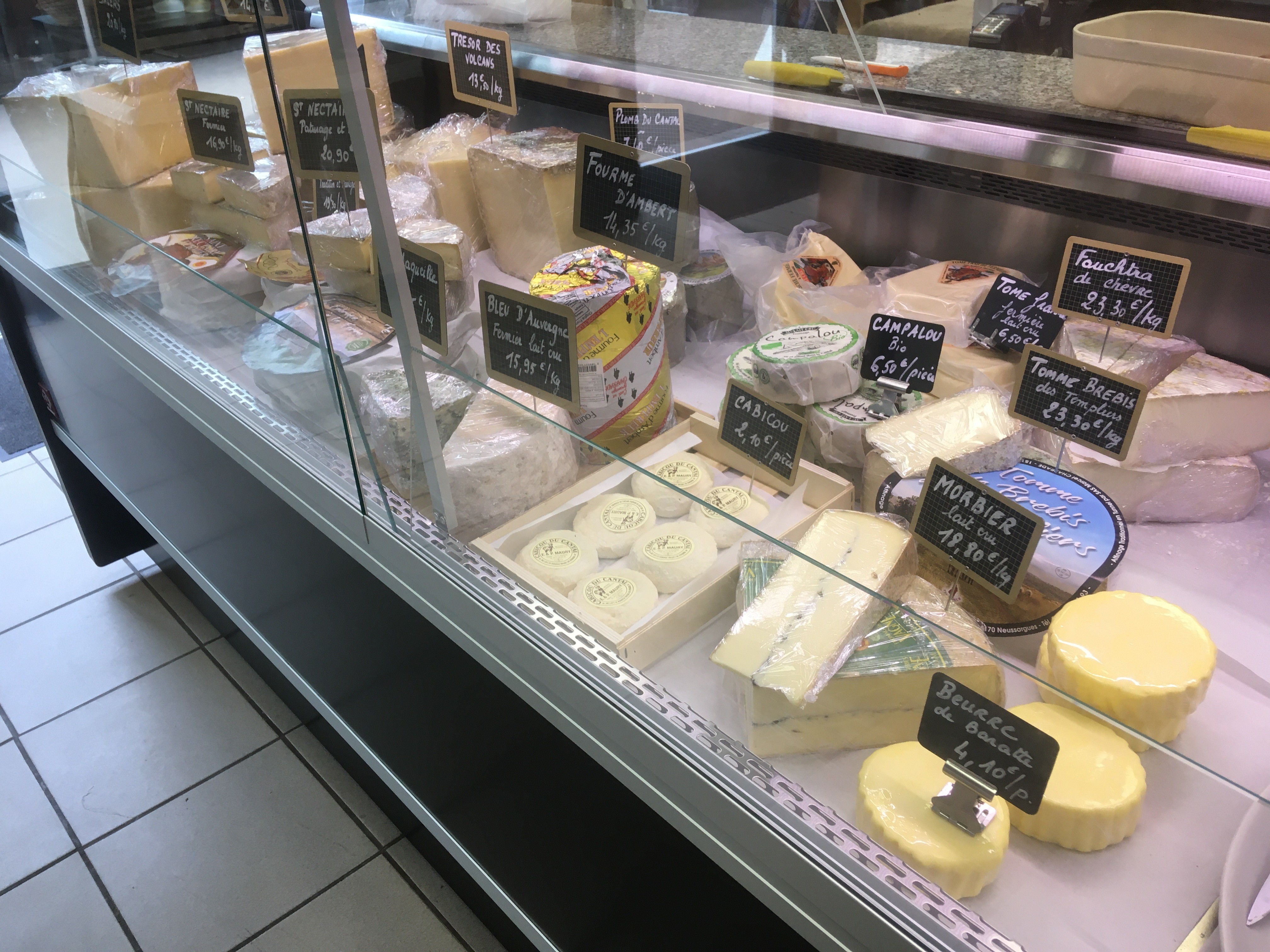 5 les fromages 