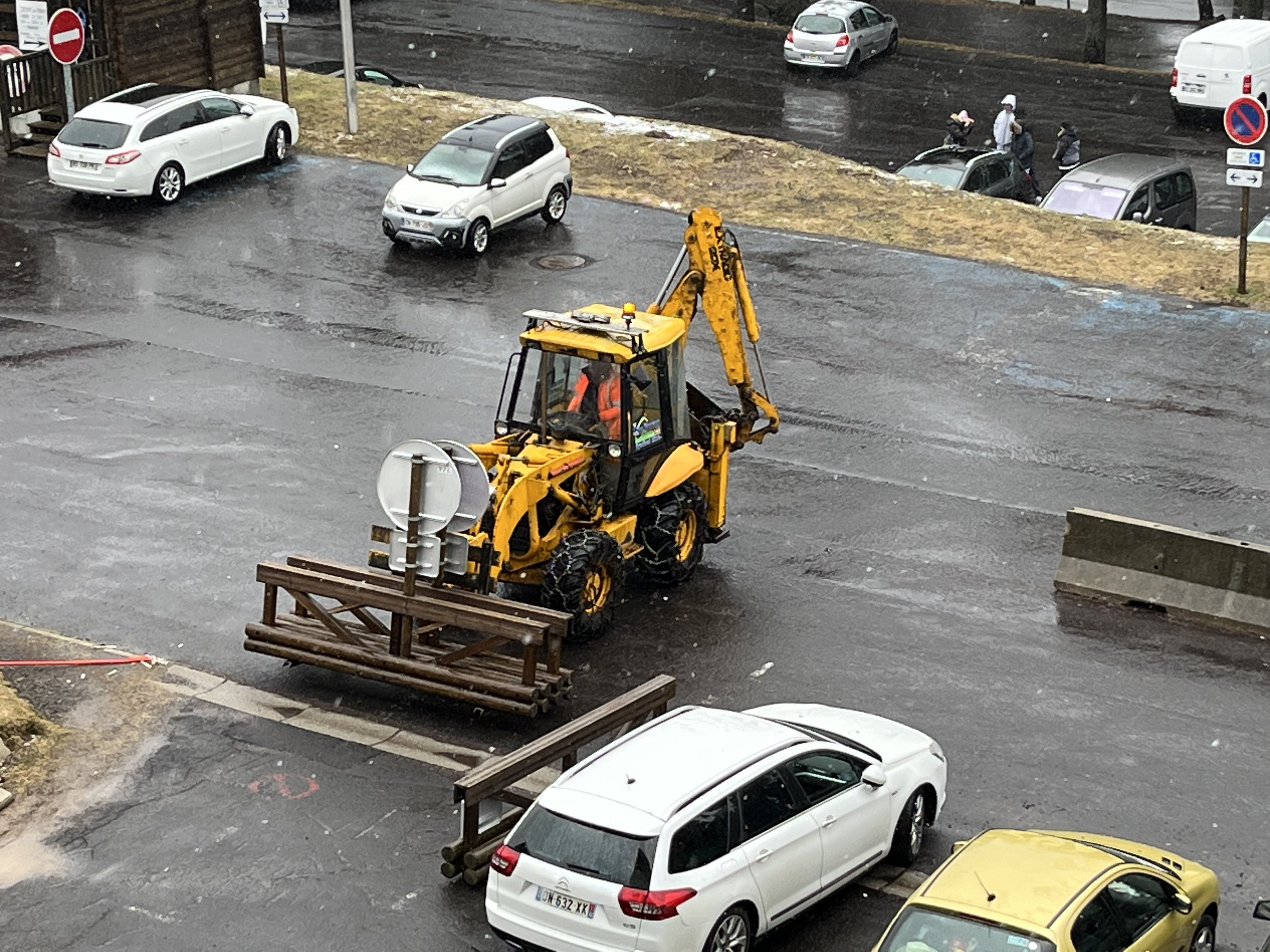 démontage des barrières hiver