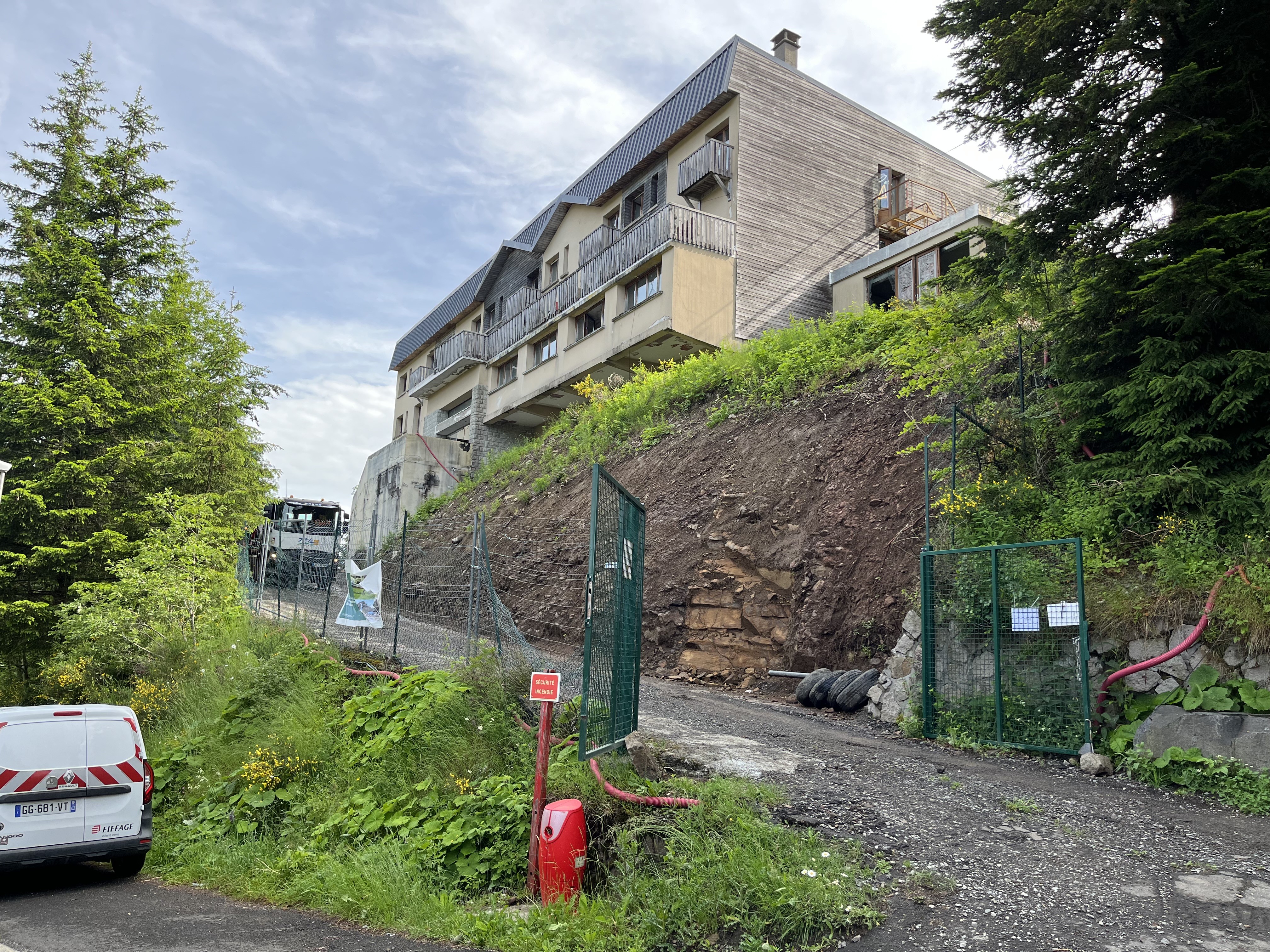 19 juin : rampe accès