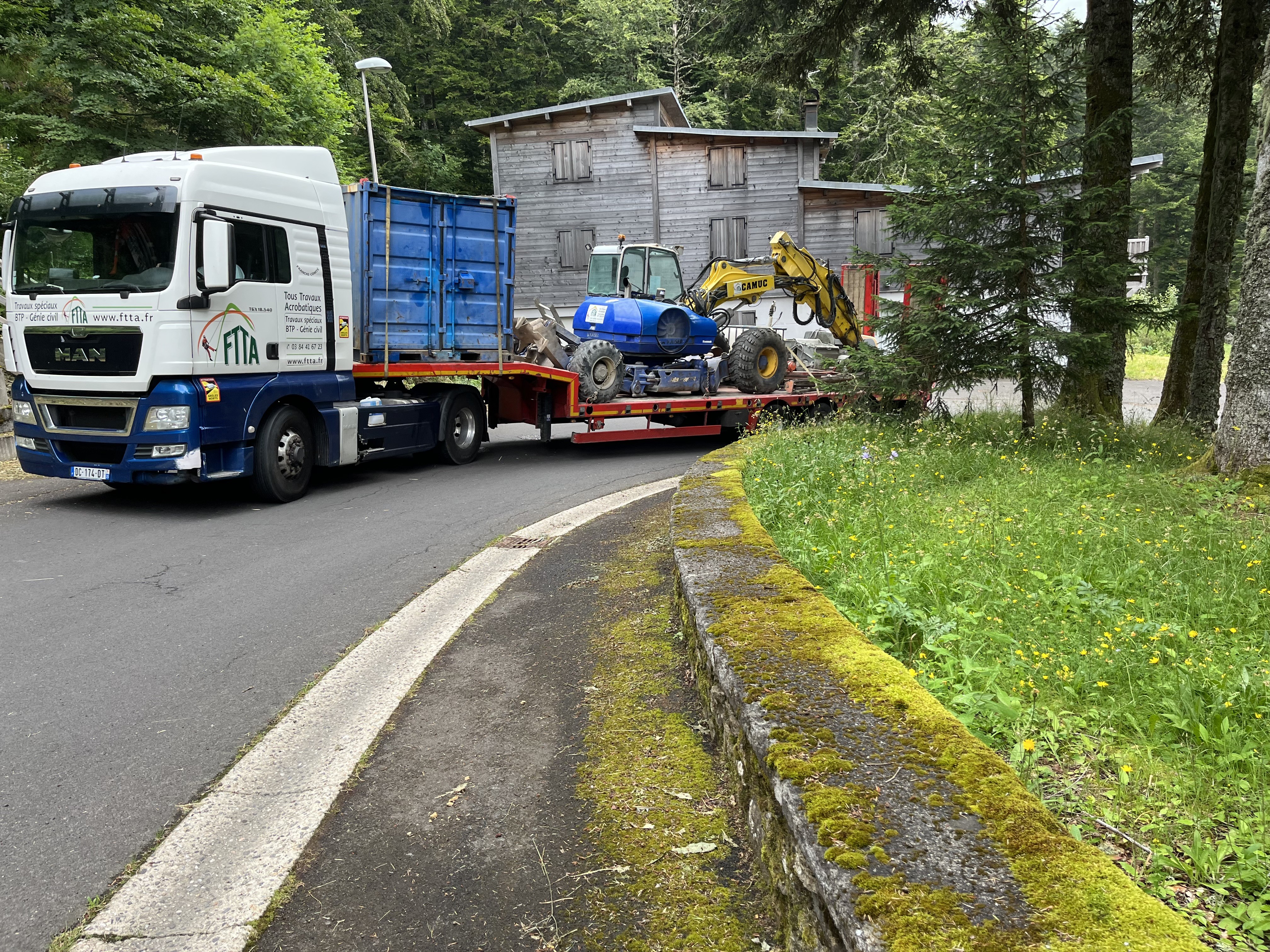 arrivée d'engins supplémentaires