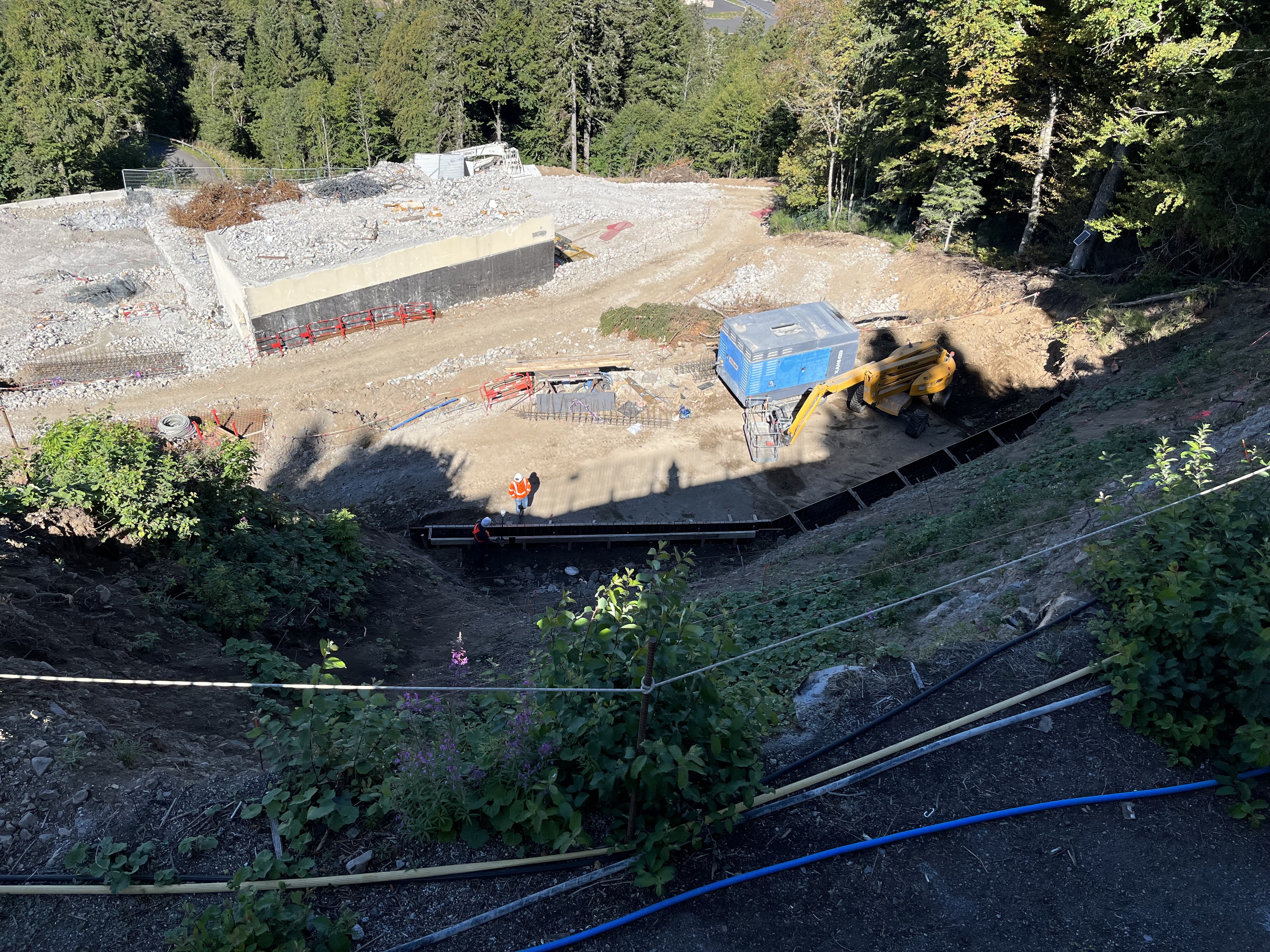 consolidation du talus
