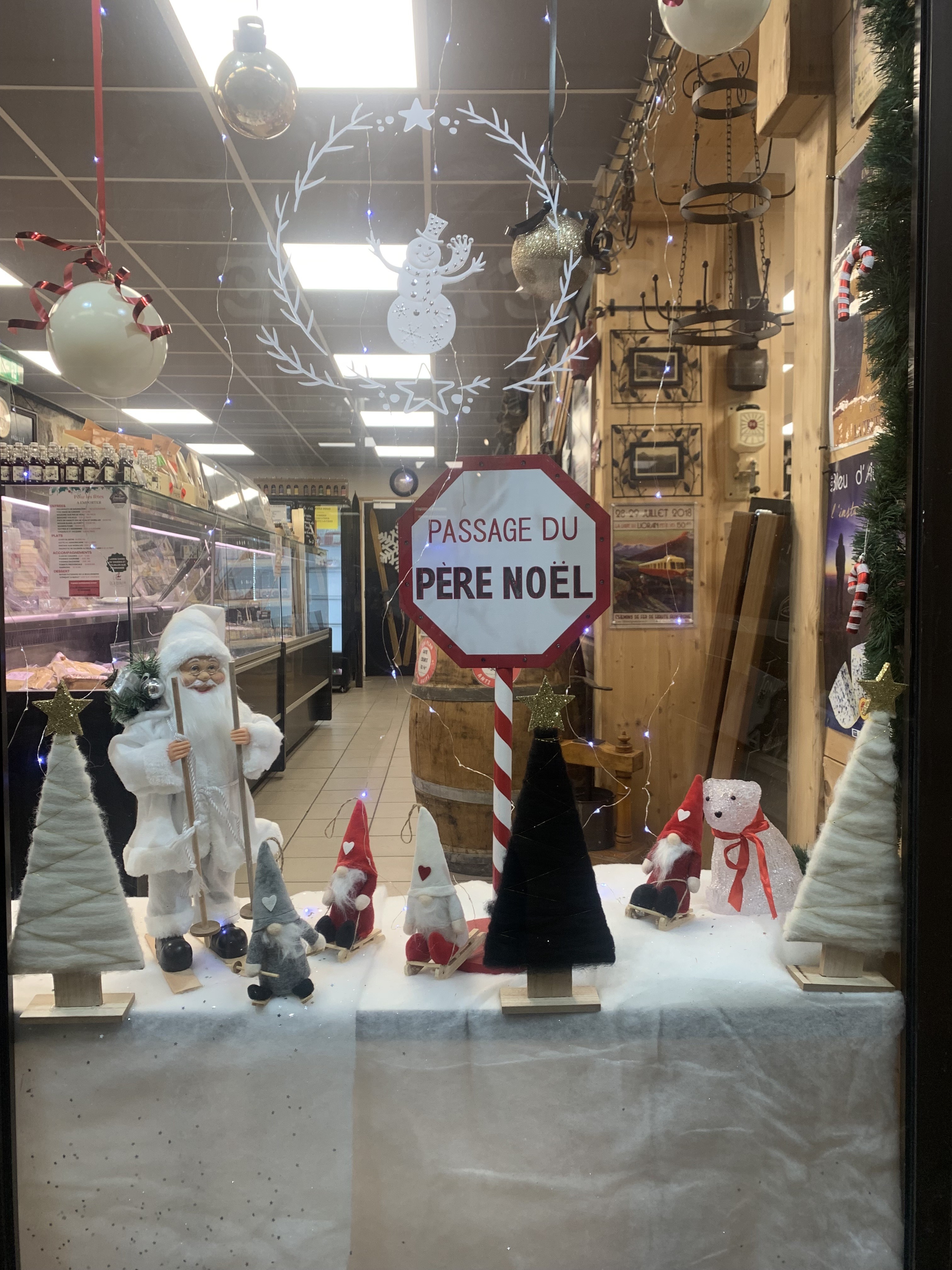 vitrine de Noel