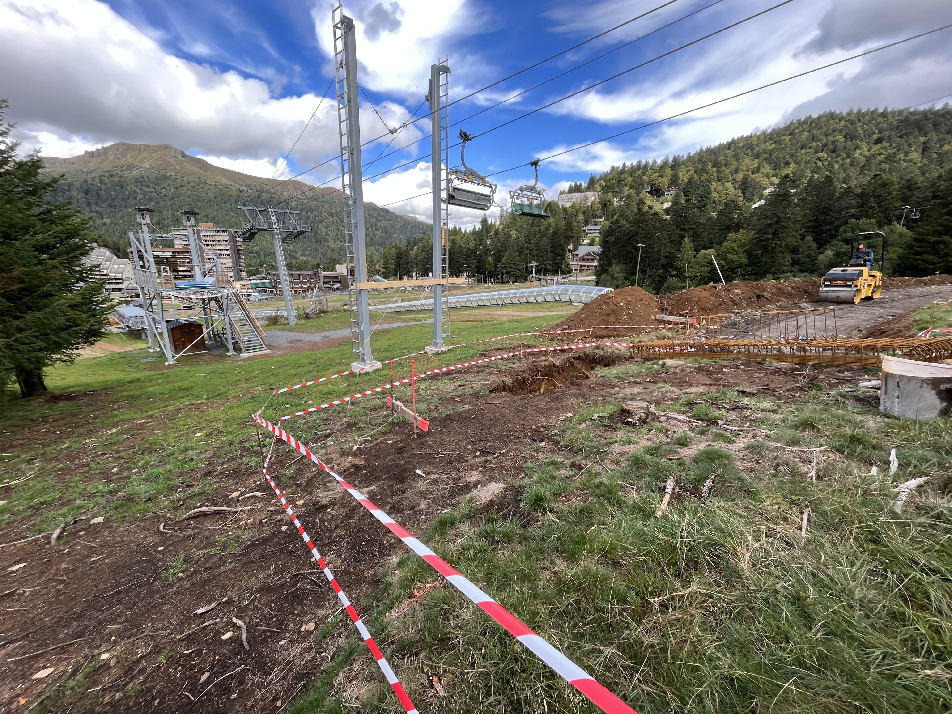 20 sept : travaux amélioration gare arrivée 