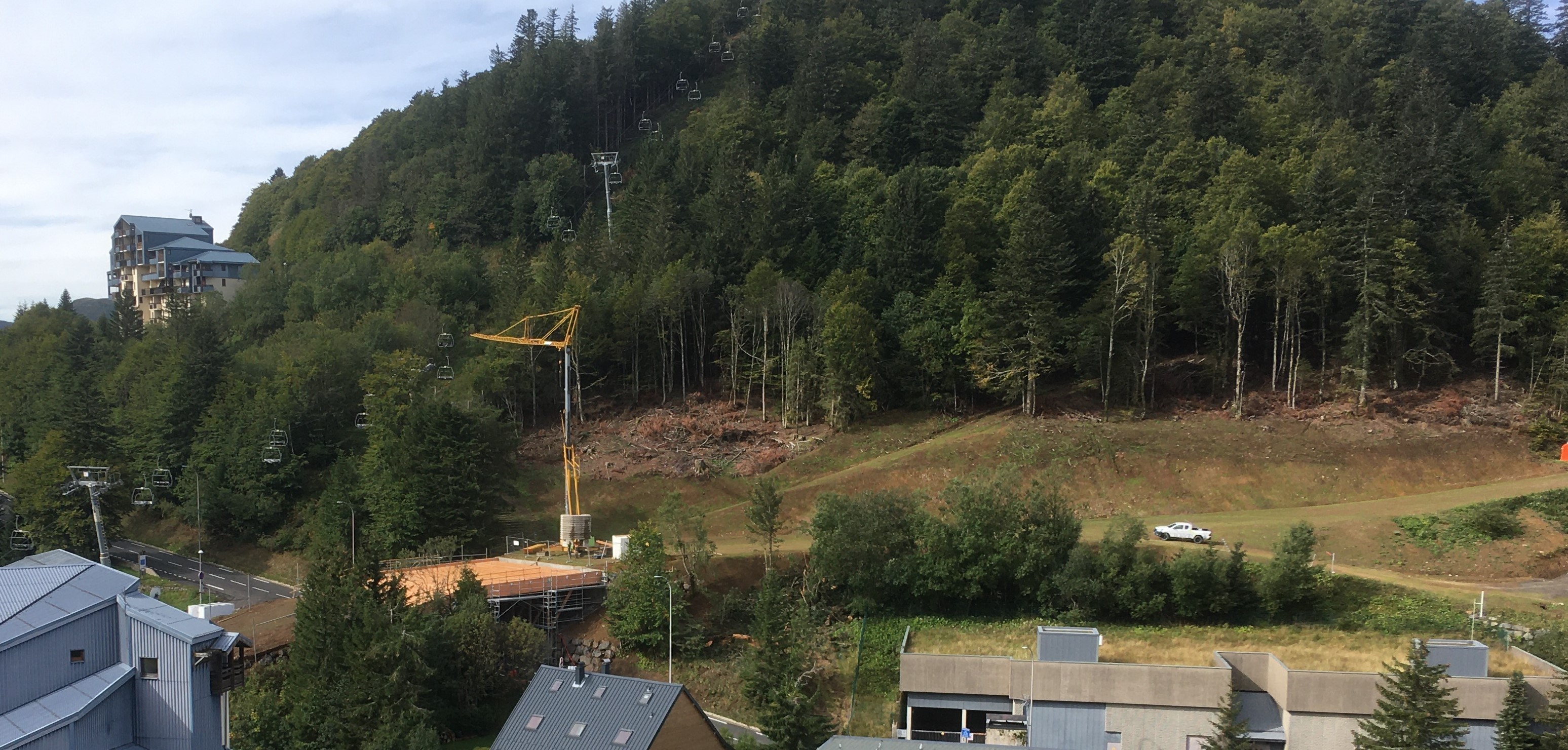 Vue du dernier étage  de Sumène