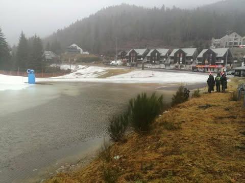 activité de ski nautique à Font d'Alagnon