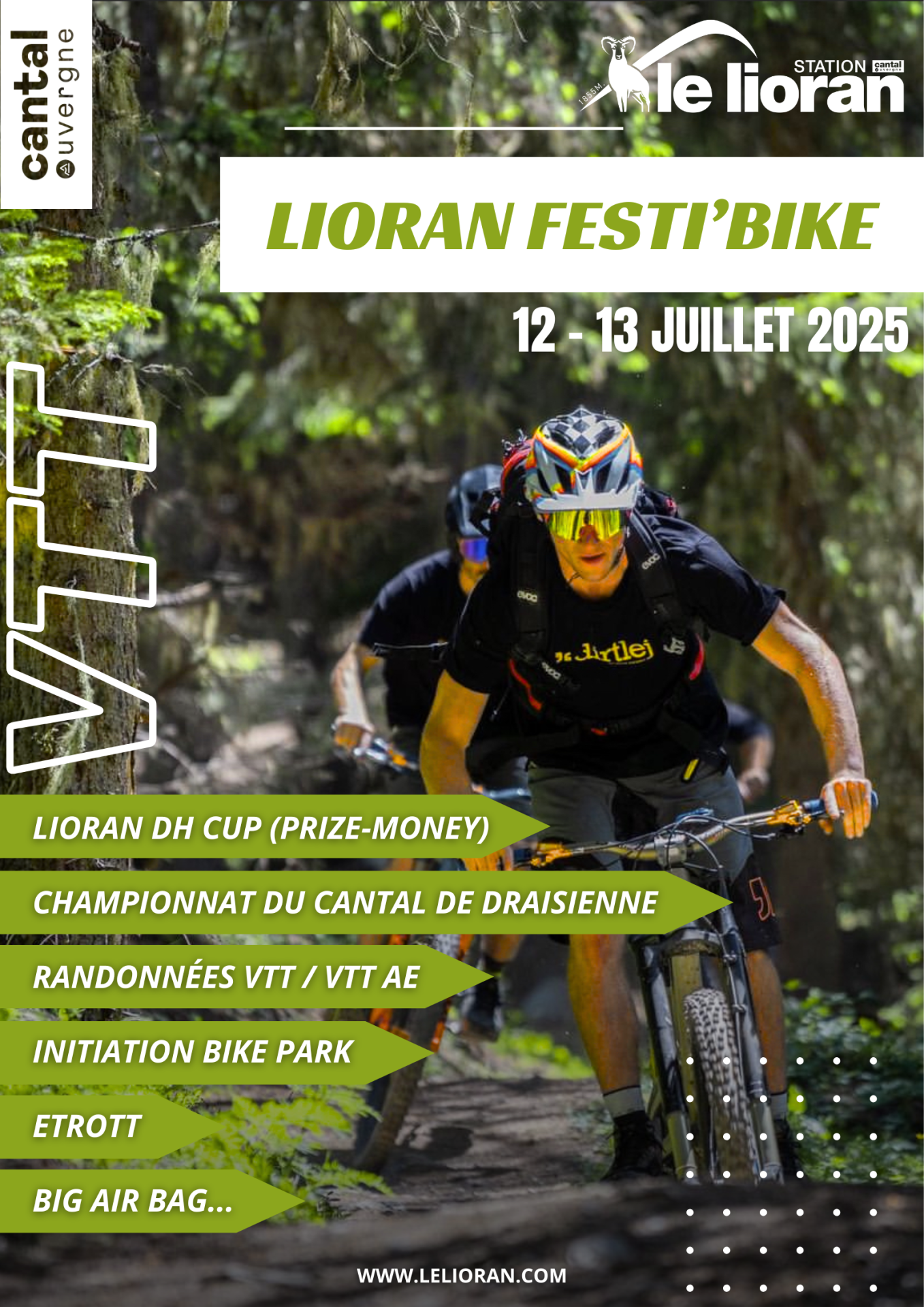 Affiche lioran festi bike